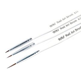 YRE Набір пензлів для дизайну 3 шт (білий) H13087, image 