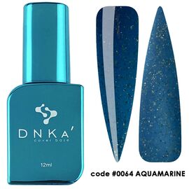 DNKa Cover Base Камуфлююча база №0064 Aquamarine, 12 мл, Об'єм: 12 мл, image 