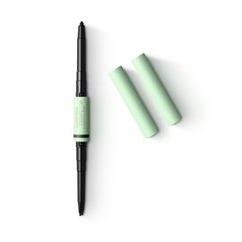 KIKO Charming Escape Eye&Brow Liner Олівець для брів 04 Granite і чорна підводка, Колір: 04 Granite, image 