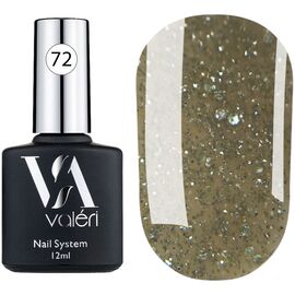 VALERI Rubber Base French Камуфлююча база №72, 12 мл, Відтінок: 072, Об'єм: 12 мл, image 