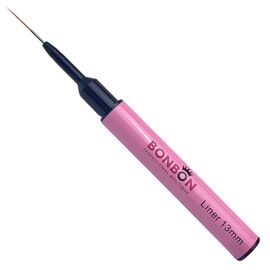 BONBON Liner 13 мм Пензель лайнер металевий з ковпачком, Розмір: 13, image 