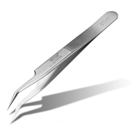 VETUS Пінцет для нарощення вій ST-17 (оригінал), image 