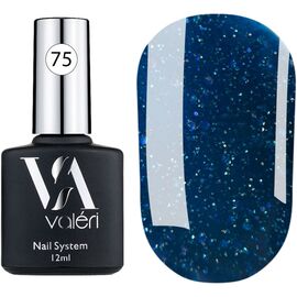 VALERI Rubber Base French Камуфлююча база №75, 12 мл, Відтінок: 075, Об'єм: 12 мл, image 