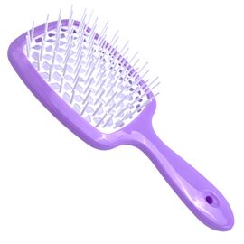 BI Superbrush Щітка для волосся фіолетова з білим, image 