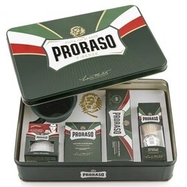 PRORASO Classic Shaving Set Metal Класичний подарунковий набір для гоління у металевій коробці (400332), image 