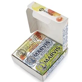MARVIS Tea Collection Kit Набір зубних паст (цвітіння чаю, англійський чай з бергамотом, чай матча), 3х25 мл (411236), image 
