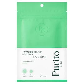 PURITO All Care Recovery Cica-Aid Патчі від запалень заспокійливі, 51 шт, image 