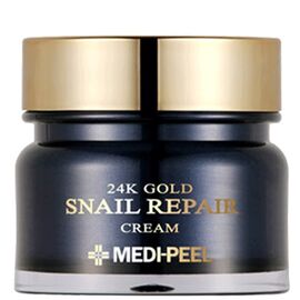 MEDI-PEEL 24k Gold Snail Repair Cream Крем для обличчя із колоїдним золотом і муцином равлика, 50 мл, image 