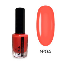 NIKA ZEMLYANIKINA Лак для нігтів 04, 6 мл, image 