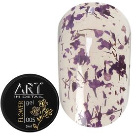 ART Flower Gel гель з сухоцвітом №5, 5 мл, Колір: 005, image 