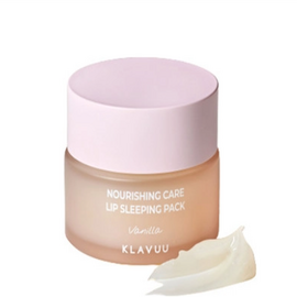KLAVUU Nourishing Care Lip Sleeping Pack Vanilla Нічна маска для губ, 20 г, image 