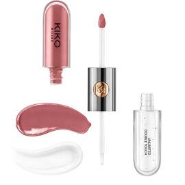 KIKO Unlimited Double Touch 120 Rosy Mauve Подвійна стійка рідка помада, 6, Об'єм/вага: 6 мл, Відтінок: 120 Rosy Mauve, image 