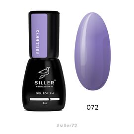 SILLER Гель лак №72, 8 мл, № гель лаку: №072, Об'єм: 8 мл, image 