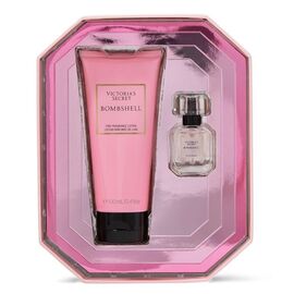 VICTORIA'S SECRET Bombshell Mini Fragrance Duo Gift Set Подарунковий набір (парфумований лосьйон та міні-парфум), image 