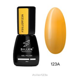 SILLER Гель лак №123A, 8 мл, № гель лаку: №123A, Об'єм: 8 мл, image 