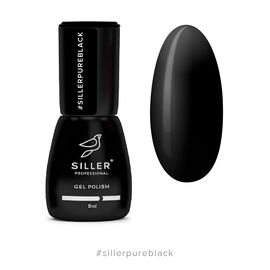 SILLER Pure Black Гель лак, 8 мл, image 