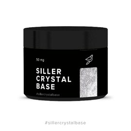 SILLER Crystal Base Камуфлююча база з кристалічним шиммером, 50 мл, Об'єм: 50 мл, image 