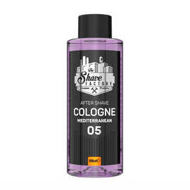 THE SHAVE FACTORY After Shave Cologne №05 Mediterranean Одеколон після гоління, 500 мл, Об'єм: 500 мл, Аромат: №05, image 