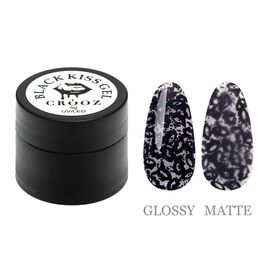 CROOZ Black Kiss Gel Гель для дизайну, 5 г, Колір: Чорний, image 