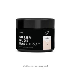 SILLER Nude Pro Base Камуфлююча база №1, 30 мл, Відтінок: 001, Об'єм: 30 мл, image 