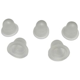 Ковпачки (капси) під пігмент силіконові великі, 5 шт, image 
