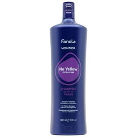 FANOLA Wonder No Yellow Extra Care Shampoo Шампунь для нейтралізації жовтизни, 1000 мл, Об'єм: 1000 мл, image 