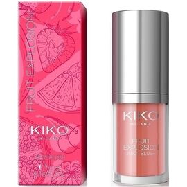 KIKO Fruit Explosion Juicy Blush Рідкі рум'яна 03 Brisk Pink, 5 мл, Відтінок: 03 Brisk Pink, Об'єм: 5 мл, image 