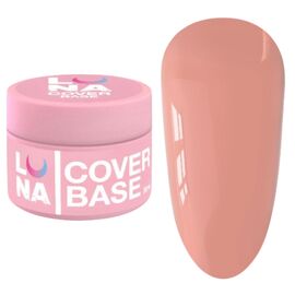 LUNA Cover Base №01 Камуфлююча база, 30 мл, Відтінок: 001, Об'єм: 30 мл, image 