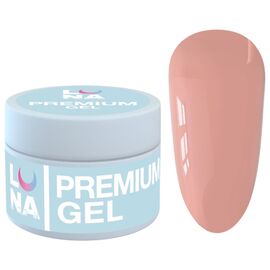 LUNA Gel Premium №09 Гель для нарощування персиковий, 30 мл, Об'єм: 30 мл, Колір: 009, image 