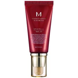 MISSHA M Perfect Cover BB Cream SPF42 PA+++ Тональна BB основа #27 Honey Beige, 50 мл, Відтінок: 27 Honey Beige, Об'єм: 50 мл, image 