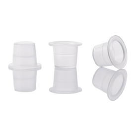 Ковпачки (капси) під пігмент пластикові S 8x10 мм, 100 шт/уп, image 