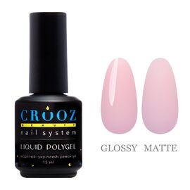 CROOZ Liquid Polygel Рідкий полігель №004, 15 мл, Об'єм: 15 мл, Колір: 004, image 