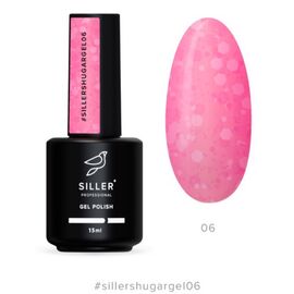 SILLER Sugar Гель лак №06, 15 мл, Об'єм: 15 мл, Колір: №06, image 