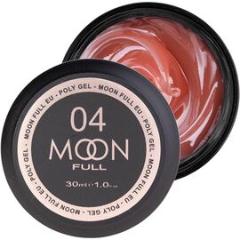MOON FULL Poly Gel Полігель натуральний 04, 30 мл, Об'єм: 30 мл, Колір: 04, image 