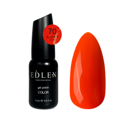 EDLEN Color Гель-лак №070, 9 мл, № гель лаку: 070, Об'єм: 9 мл, image 