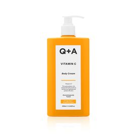 Q+A Vitamin C Body Cream Крем для тіла з вітаміном С, 250 мл, image 