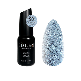 EDLEN Color Гель-лак №090, 9 мл, № гель лаку: 090, Об'єм: 9 мл, image 