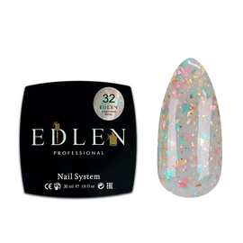 EDLEN Cover Base Камуфлююча база №32 Potal, 30 мл, Відтінок: 032, Об'єм: 30 мл, image 