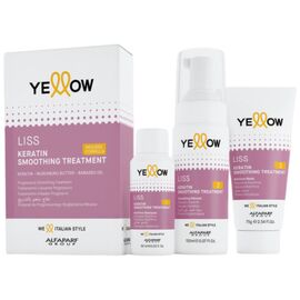 YELLOW Keratin Therapy Kit Набір для випрямлення волосся, image 