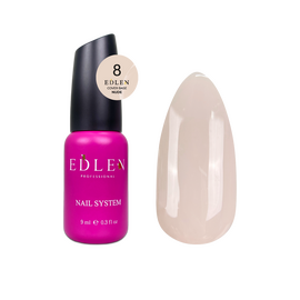 EDLEN Cover Base Камуфлююча база №08 Nude, 9 мл, Відтінок: 008, Об'єм: 9 мл, image 