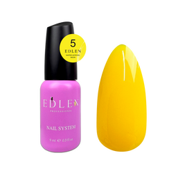 EDLEN Water Acrygel №05 Neon Рідкий акригель неоновий, 9 мл, Об'єм: 9 мл, Колір: 005, image 