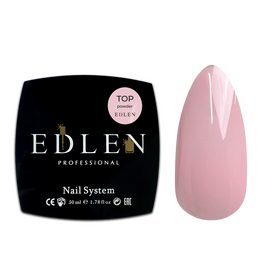 EDLEN Top Powder No Wipe Топ пудровий без ЛШ, 50 мл, Об'єм: 50 мл, Колір: Powder, image 