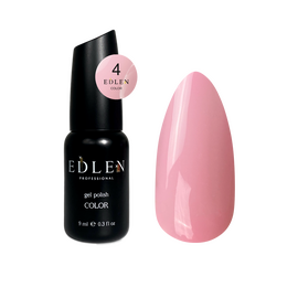 EDLEN Color Гель-лак №004, 9 мл, № гель лаку: 004, Об'єм: 9 мл, image 