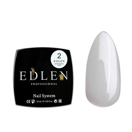 EDLEN Water Acrygel №02 Nude Рідкий акригель, 15 мл, Об'єм: 15 мл, Колір: 002, image 