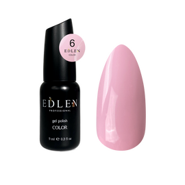 EDLEN Color Гель-лак №006, 9 мл, № гель лаку: 006, Об'єм: 9 мл, image 