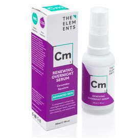 The Elements Renewing Overnight Serum Оновлююча нічна сироватка з керамідами, 30 мл, image 