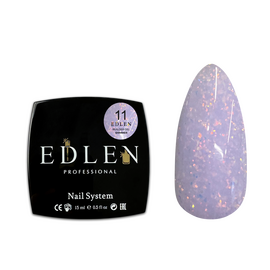 EDLEN Builder Gel №11 Shimmer Гель для нарощування, 15 мл, Об'єм: 15 мл, Колір: 011, image 