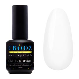 CROOZ Liquid Polygel Рідкий полігель №001 Прозорий, 15 мл, Об'єм: 15 мл, Колір: 001, image 