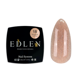 EDLEN Cover Base Камуфлююча база №18 Hologram, 30 мл, Відтінок: 018, Об'єм: 30 мл, image 