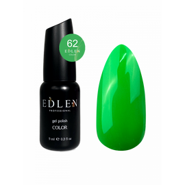 EDLEN Color Гель-лак №062, 9 мл, № гель лаку: 062, Об'єм: 9 мл, image 